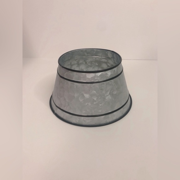 Mini Christmas Tree Collar Galvanized NEW Target - Picture 1 of 1